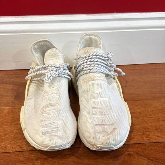 Adidas Pharrell Human Race HU Holi NMD Trail Blank Canvas Size 9 - Picture 1 of 10